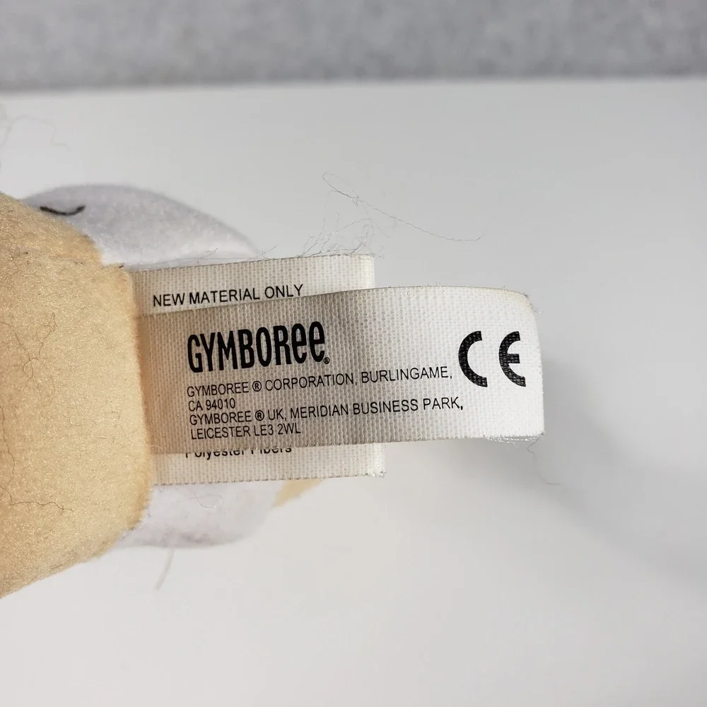 Vintage 2001 Gymboree Plush Doll Girl Brown Yarn Hair Diaper 12